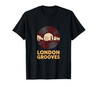 Art Musical Urbain en Vinyle de London Grooves T-Shirt