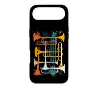 Art Musical Vibrant de trompettes et de Trombones Coque pour iPhone Air