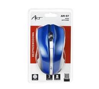 ART MYART AM-97E Raton INALÁMBRICO-Ã“PTICO USB AM-97E Azul