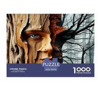 Art mystérieux Puzzle De 1000 Pièces pour Adultes Et Enfants À Partir De 12 Ans Jeu De Patience Et De Réflexion De Qualité Supérieure - Activité Familiale Parfaite 70x50cm/1000pcs