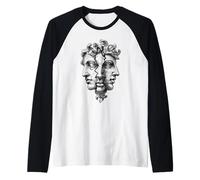 Art Mythologie Grecque Trois Visages Manche Raglan