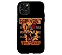 Art mythologique Vintage du phénix renaissant de Ses Cendres, Renaissance et feu Coque pour iPhone 11 Pro