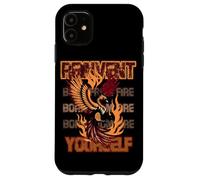 Art mythologique Vintage du phénix renaissant de Ses Cendres, Renaissance et feu Coque pour iPhone 11