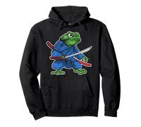 Art Ninja Japonais et Grenouille samouraï Japonaise Sweat à Capuche