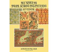 [ ART NOUVEAU ANIMAL DESIGNS AND PATTERNS: 60 PLATES IN FULL COLOR (DOVER PICTORIAL ARCHIVES) ] BY Verneuil, M P ( AUTHOR )Oct-02-1992 ( Paperback )