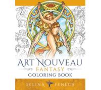 Art Nouveau Fantasy Coloring Book