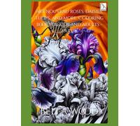 Art Nouveau roses, daisies, tulips, and more. Coloring book for kids and adults - part 3: Art Nouveau coloring book