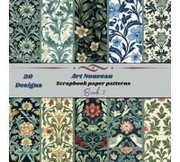 Art Nouveau Scrapbook Paper Patterns: cardmaking, origami and papercraft projects