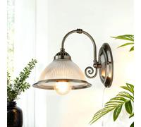 Art Nouveau Wandleuchte En Laiton Antique Lampe Applique Murale Tirette E27 Mur