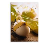 Art Nuvo NUVO Lot de 10 cartes de Pâques exclusives n° 2 avec inscriptions dorées et enveloppes blanches EE102 120 x 170 mm