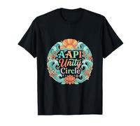 Art océanique culturel AAPI Unity Circle T-Shirt