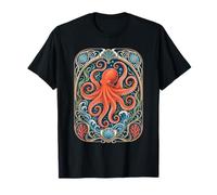 Art océanique Vintage Belle Epoque Octopus T-Shirt