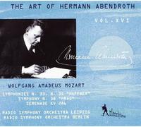 Art of Abendroth 16 / Mozart : Symphonies n°33 n°35 n° 38 ; Serenade Kv286