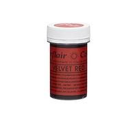 Art of Cake / Sugarflair Spectral Paste Colorant concentré Rouge velours 25 g