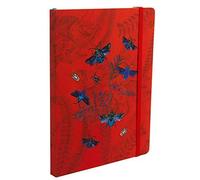 Art Of Nature: Flight Of Beetles Notebook With Elastic Band