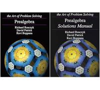 Art of Problem Solving Series Prealgebra 2-Book Bundle Set (Textbook & Solutions Manual)