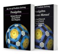 Art of Problem Solving Series Prealgebra 2 Books Set (Textbook and Solutions Manual) by Richard Rusczyk, David Patrick and Ravi Boppana