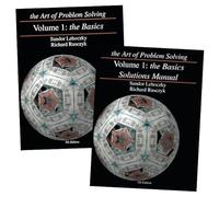 Art of Problem Solving Series Volume 1: The Basics 2-Book Bundle Set - Textbook(7th edition) & Solutions Manual