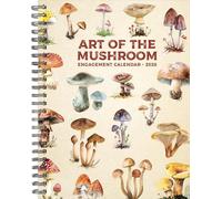 Art of the Mushroom 2026 6.5 X 8.5 Engagement Calendar