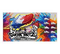 ART OF TOYS- Sneak’ARTZ-Football Cup - Shoebox asst Art & Craft, 4000100, Multicouleur