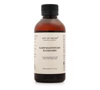 Art of Vedas Karpasasthyadi Kuzhambu Huile de massage traditionnelle ayurvédique et corporelle 200 ml - Recette à base de plantes dans l'huile de sésame - Pour abhyanga, self-soin, yoga et rituels de