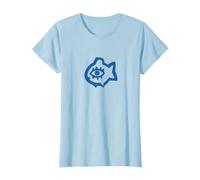 Art original et cool d'un poisson avec un gros œil et des cils. T-Shirt