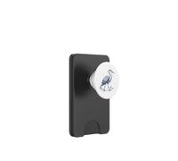 Art ornithologique Vintage Blue Heron PopSockets PopWallet pour MagSafe