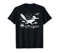 Art ovni rétro Desert Roadrunner Sheriff T-Shirt