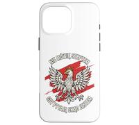 Art Patriote avec Citation de la fierté audacieuse de l'aigle polonais Coque pour iPhone 16 Pro Max