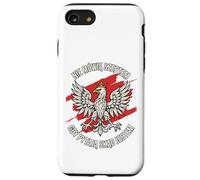 Art Patriote avec Citation de la fierté audacieuse de l'aigle polonais Coque pour iPhone SE (2020) / 7/8