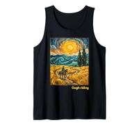 Art paysager de Style Van Gogh Cavalier Débardeur