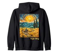 Art paysager de Style Van Gogh Cavalier Sweat à Capuche