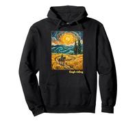 Art paysager de Style Van Gogh Cavalier Sweat à Capuche
