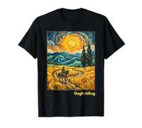 Art paysager de Style Van Gogh Cavalier T-Shirt
