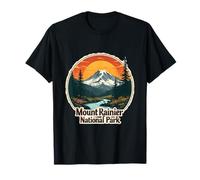 Art paysager du Parc National du Mont Rainier T-Shirt