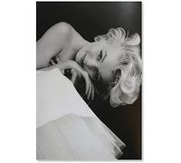 Art Peinture sur Toile Le Glamour de Marilyn Monroe pour la décoration de Chambre Muralimpression Affiches Photos 23.6"x35.4"(60x90cm) sans Cadre