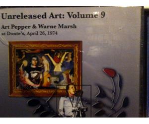 Art Pepper Warne Marsh Unreleased Art volume 9