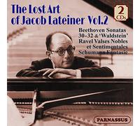 Art Perdu de Jacob Lateiner Vol 2/Oeuvres pour Piano