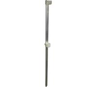 art pesca Piquet de SURFCASTING en aluminium anodisé plastiques phosphorescents de 150 cm.