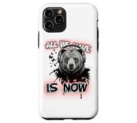 Art philosophique de l'ours - Graphique Musical inspirant Coque pour iPhone 11 Pro