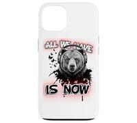 Art philosophique de l'ours - Graphique Musical inspirant Coque pour iPhone 13