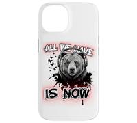 Art philosophique de l'ours - Graphique Musical inspirant Coque pour iPhone 14