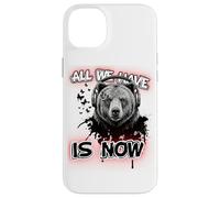 Art philosophique de l'ours - Graphique Musical inspirant Coque pour iPhone 14 Plus