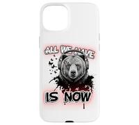Art philosophique de l'ours - Graphique Musical inspirant Coque pour iPhone 15 Plus