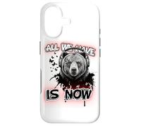 Art philosophique de l'ours - Graphique Musical inspirant Coque pour iPhone 17