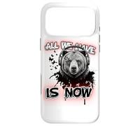 Art philosophique de l'ours - Graphique Musical inspirant Coque pour iPhone 17 Pro Max