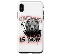 Art philosophique de l'ours - Graphique Musical inspirant Coque pour iPhone XS Max