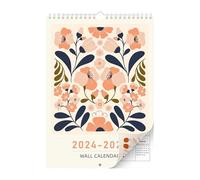 Art Planner 2025 - Calendrier artistique mural - élégant planificateur mural 2025, calendrier esthétique de planification simplifié pour bureau, chambre à coucher, salle d'étude et espaces