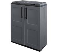 Art Plast Armoire Moyenne Hauteur en polypropylène de la Ligne Eco, Pratique pour Tirer Parti du Maximum de l'espace, l 680 x p370 x h 840 mm Terre Cuite