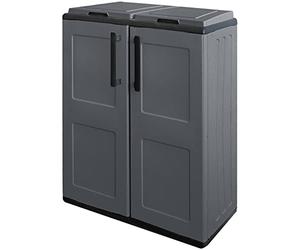 Art Plast Armoire Moyenne Hauteur en polypropylène de la Ligne Eco, Pratique pour Tirer Parti du Maximum de l'espace, l 680 x p370 x h 840 mm Terre Cuite